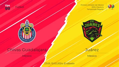 chivas de guadalajara vs fc juárez timeline